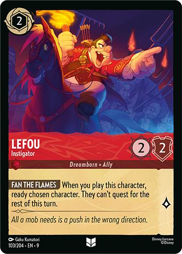 LeFou - Instigator (103/204) [Fabled] | Good Games Morley