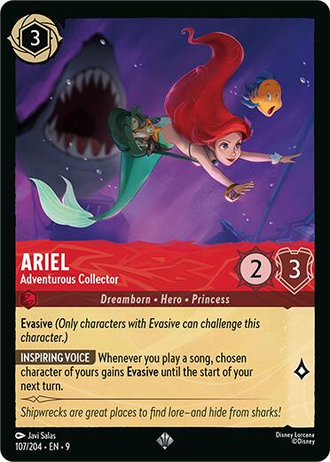Ariel - Adventurous Collector (107/204) [Fabled] | Good Games Morley
