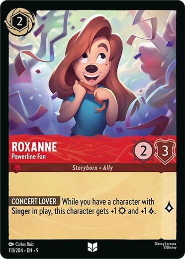 Roxanne - Powerline Fan (113/204) [Fabled] | Good Games Morley