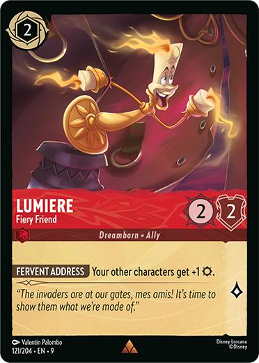 Lumiere - Fiery Friend (121/204) [Fabled] | Good Games Morley