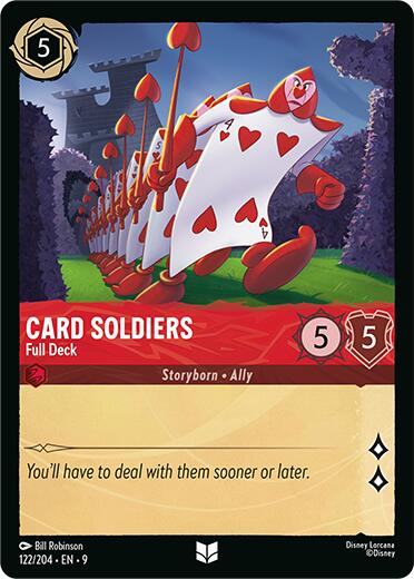 Card Soldiers - Full Deck (122/204) [Fabled] | Good Games Morley