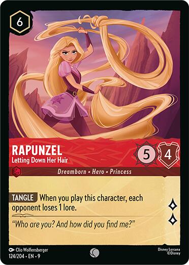 Rapunzel - Letting Down Her Hair (124/204) [Fabled] | Good Games Morley