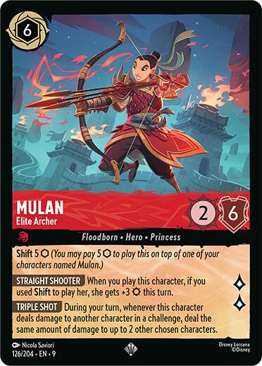 Mulan - Elite Archer (126/204) [Fabled] | Good Games Morley