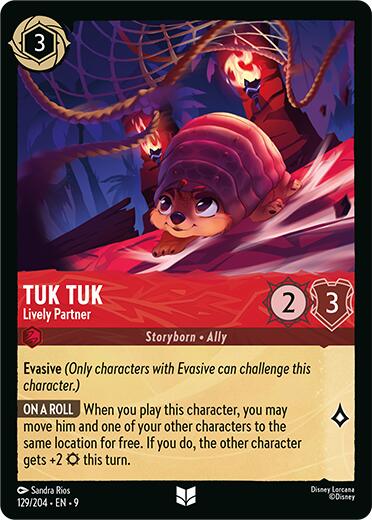 Tuk Tuk - Lively Partner (129/204) [Fabled] | Good Games Morley