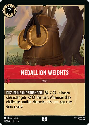 Medallion Weights (134/204) [Fabled] | Good Games Morley