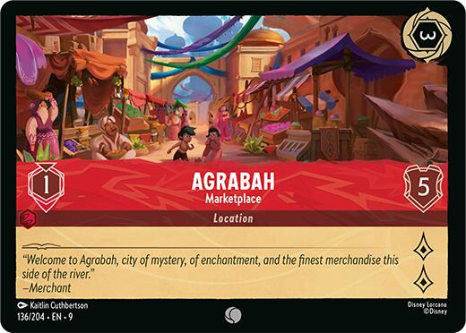Agrabah - Marketplace (136/204) [Fabled] | Good Games Morley