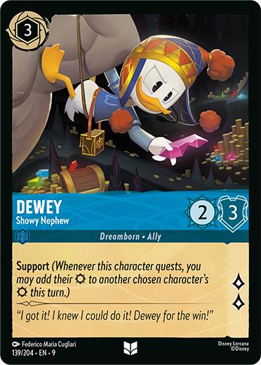 Dewey - Showy Nephew (139/204) [Fabled] | Good Games Morley