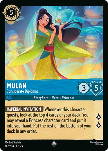 Mulan - Considerate Diplomat (142/204) [Fabled] | Good Games Morley