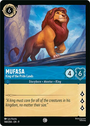 Mufasa - King of the Pride Lands (144/204) [Fabled] | Good Games Morley