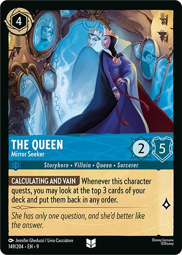 The Queen - Mirror Seeker (149/204) [Fabled] | Good Games Morley
