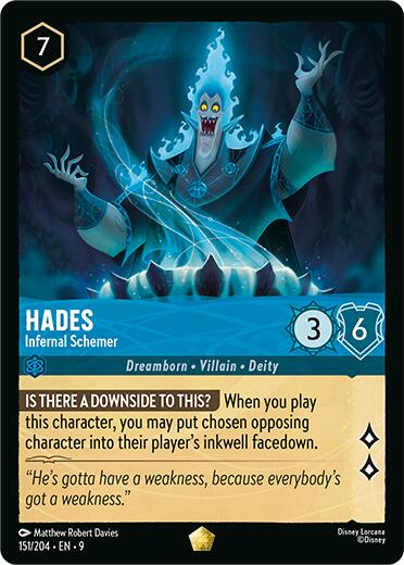 Hades - Infernal Schemer (151/204) [Fabled] | Good Games Morley