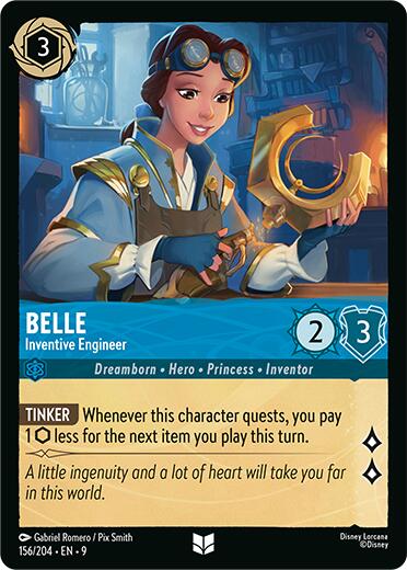 Belle - Inventive Engineer (156/204) [Fabled] | Good Games Morley