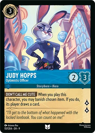 Judy Hopps - Optimistic Officer (157/204) [Fabled] | Good Games Morley