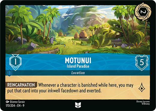 Motunui - Island Paradise (170/204) [Fabled] | Good Games Morley