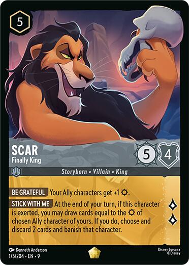 Scar - Finally King (175/204) [Fabled] | Good Games Morley