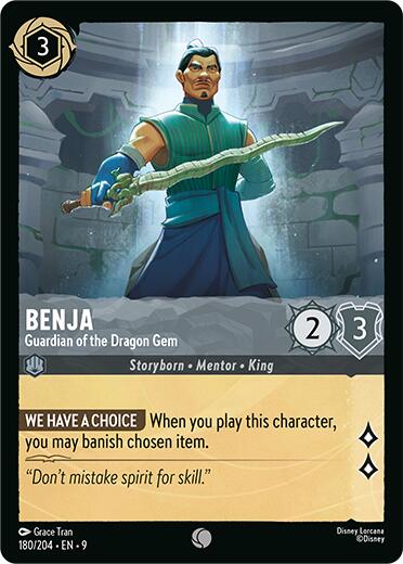 Benja - Guardian of the Dragon Gem (180/204) [Fabled] | Good Games Morley