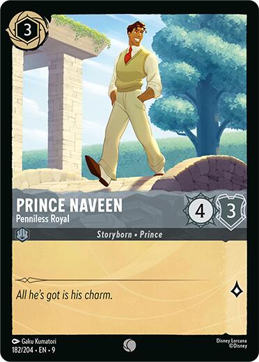 Prince Naveen - Penniless Royal (182/204) [Fabled] | Good Games Morley