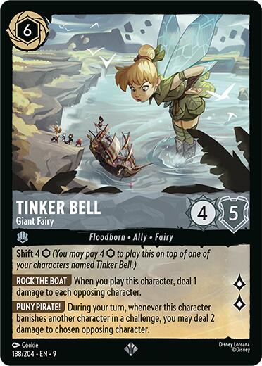 Tinker Bell - Giant Fairy (188/204) [Fabled] | Good Games Morley