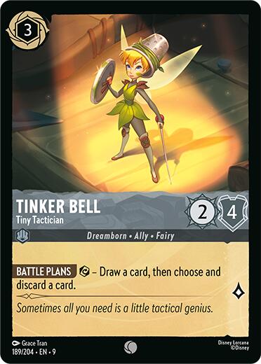 Tinker Bell - Tiny Tactician (189/204) [Fabled] | Good Games Morley