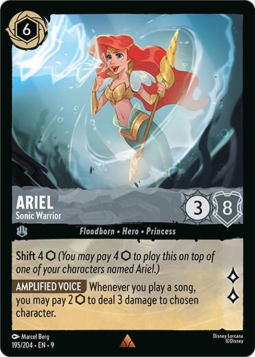 Ariel - Sonic Warrior (195/204) [Fabled] | Good Games Morley