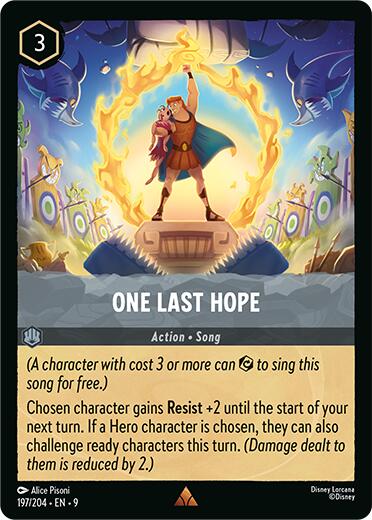 One Last Hope (197/204) [Fabled] | Good Games Morley