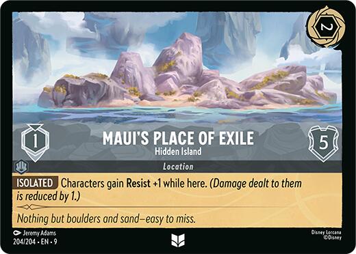 Maui's Place of Exile - Hidden Island (204/204) [Fabled] | Good Games Morley