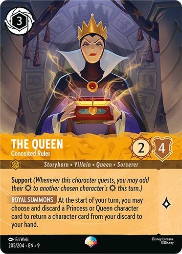 The Queen - Conceited Ruler (Epic) (205/204) [Fabled] | Good Games Morley