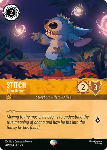 Stitch - Alien Dancer (Epic) (207/204) [Fabled] | Good Games Morley