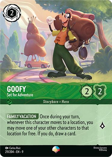 Goofy - Set for Adventure (Epic) (211/204) [Fabled] | Good Games Morley