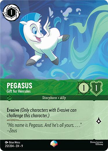 Pegasus - Gift for Hercules (Epic) (212/204) [Fabled] | Good Games Morley