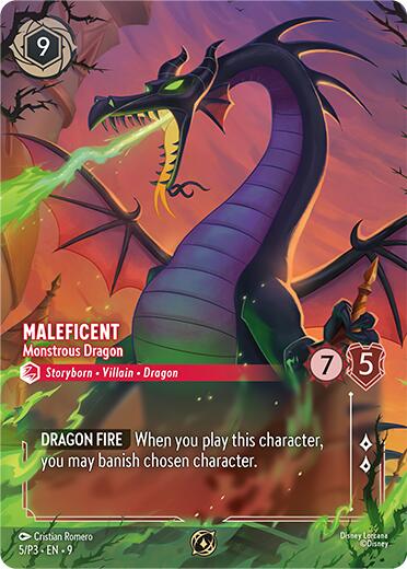 Maleficent - Monstrous Dragon (Store Championship) (5/P3) [Promo Cards] | Good Games Morley