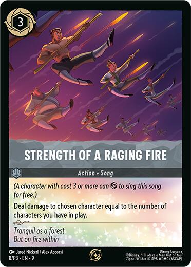 Strength of a Raging Fire (8/P3) [Promo Cards] | Good Games Morley