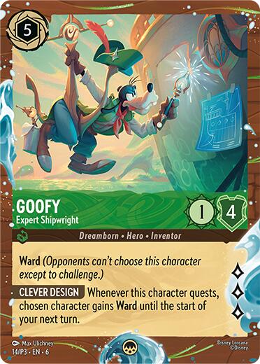 Goofy - Expert Shipwright (Disney Cruise Promo) (14/P3) [Promo Cards] | Good Games Morley