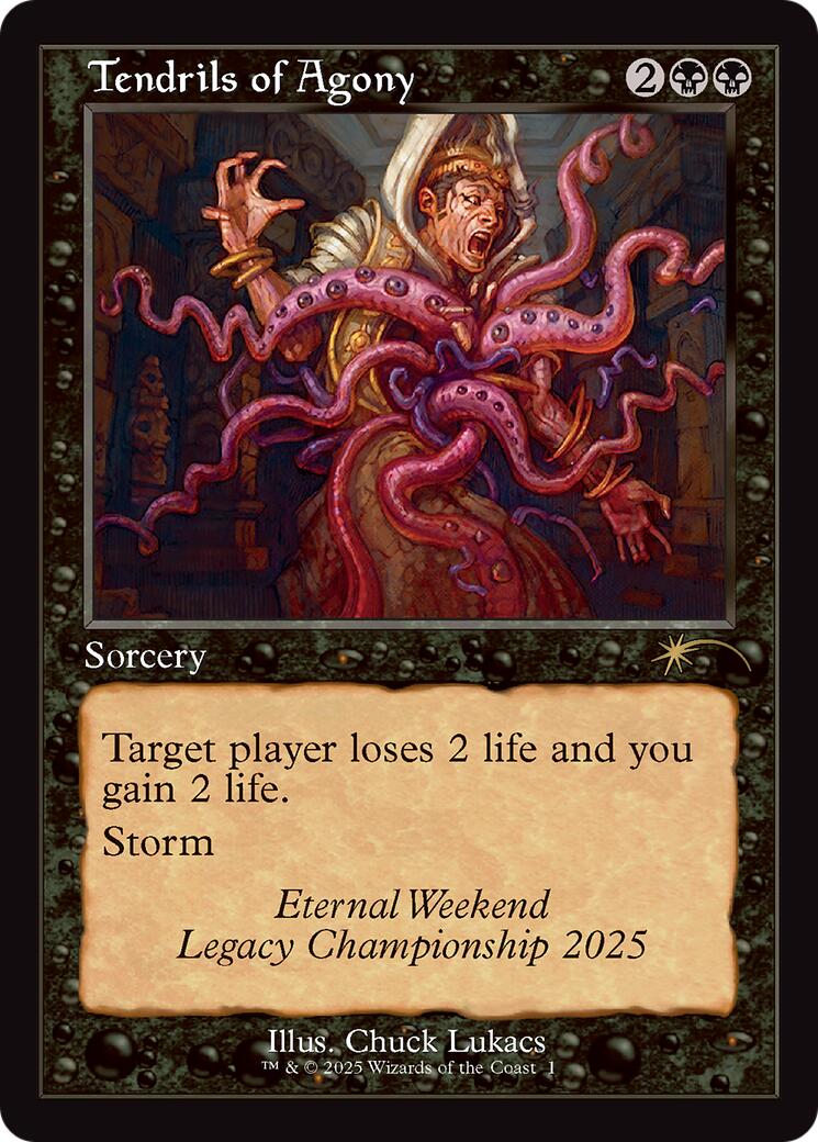 Tendrils of Agony (Retro Frame) (Eternal Weekend 2025 Promo) [Eternal Weekend] | Good Games Morley