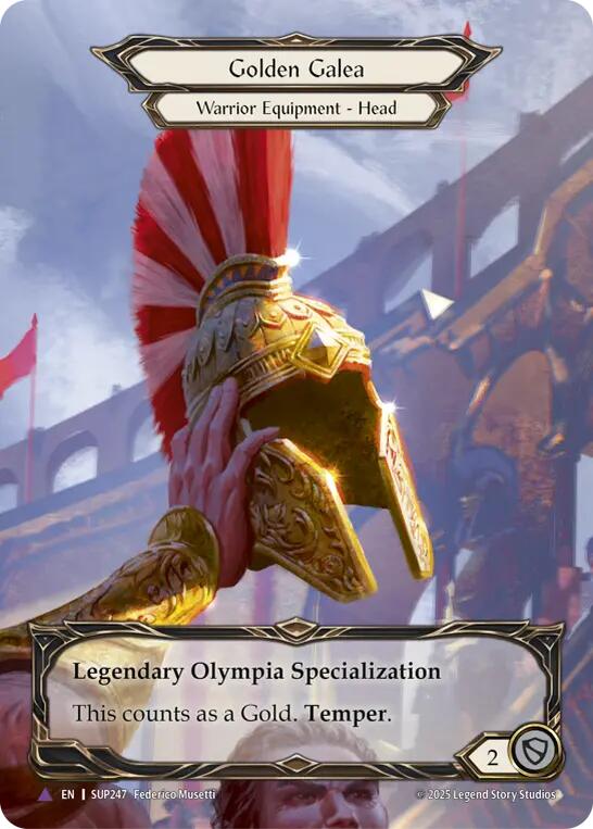 Golden Galea (Marvel) [SUP247] (Super Slam)  Cold Foil | Good Games Morley