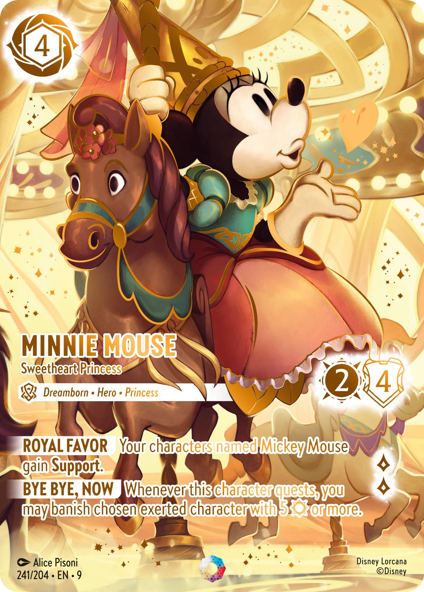 Minnie Mouse - Sweetheart Princess (Iconic) (241/204) [Fabled] | Good Games Morley