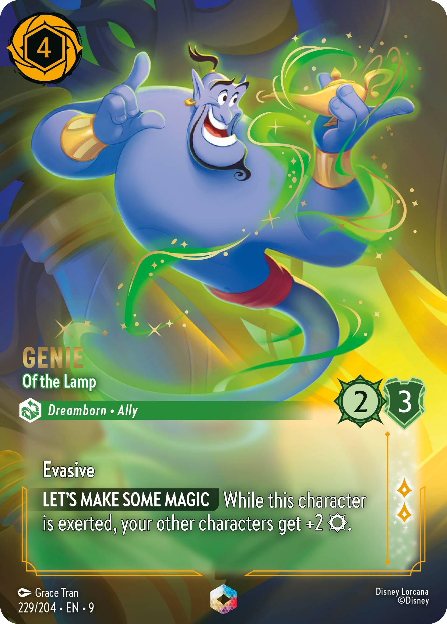 Genie - Of the Lamp (Enchanted) (229/204) [Fabled] | Good Games Morley