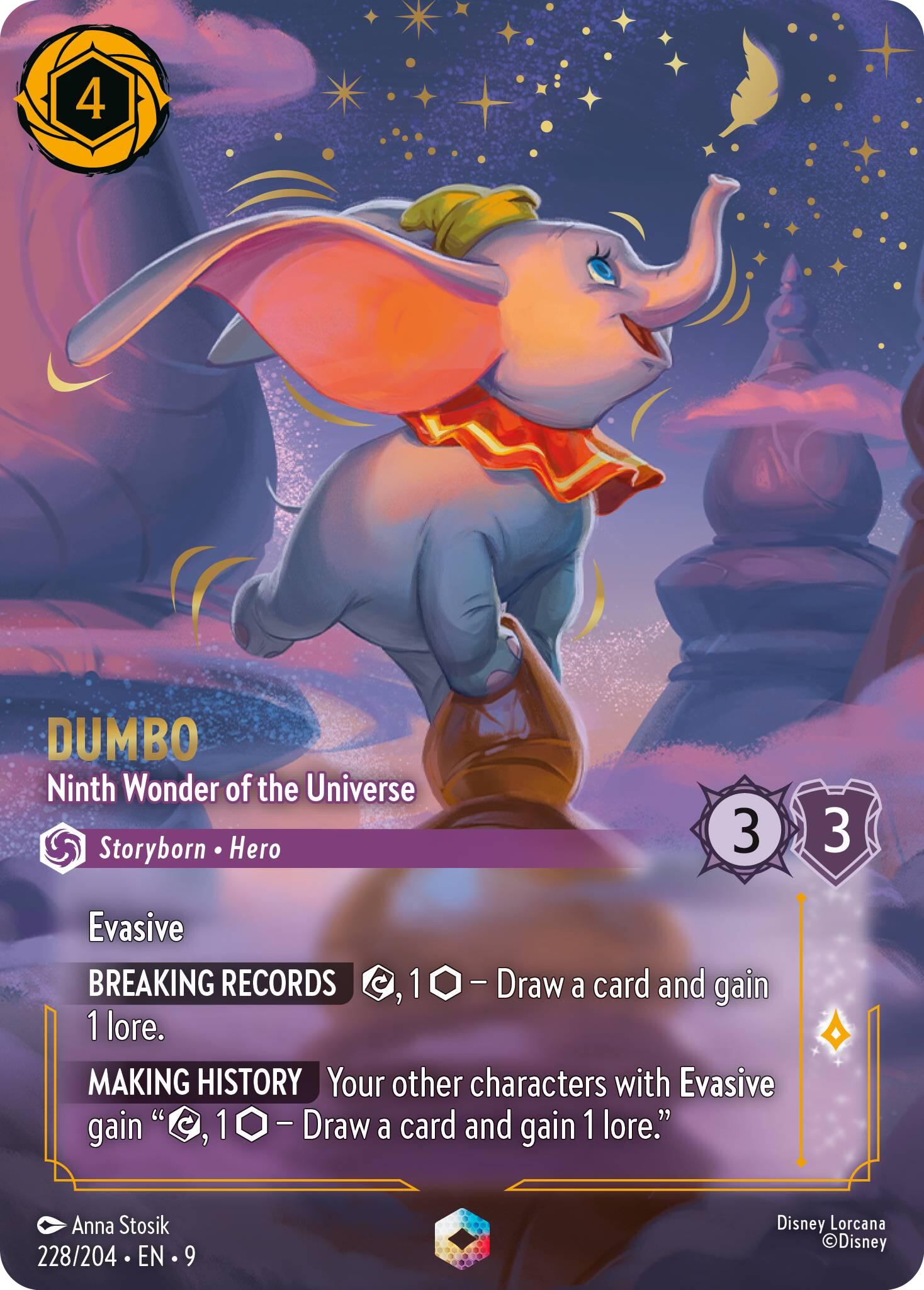 Dumbo - Ninth Wonder of the Universe (Enchanted) (228/204) [Fabled] | Good Games Morley