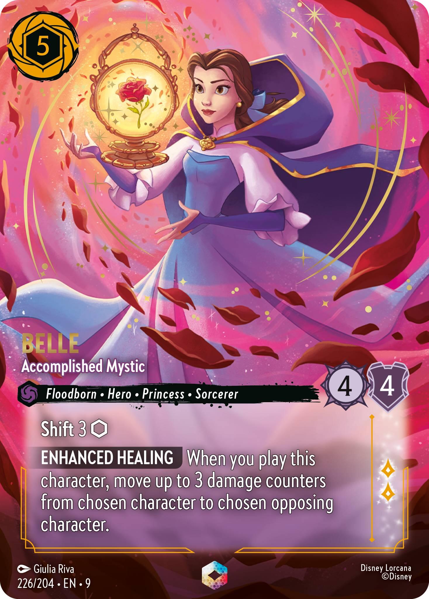 Belle - Accomplished Mystic (Enchanted) (226/204) [Fabled] | Good Games Morley