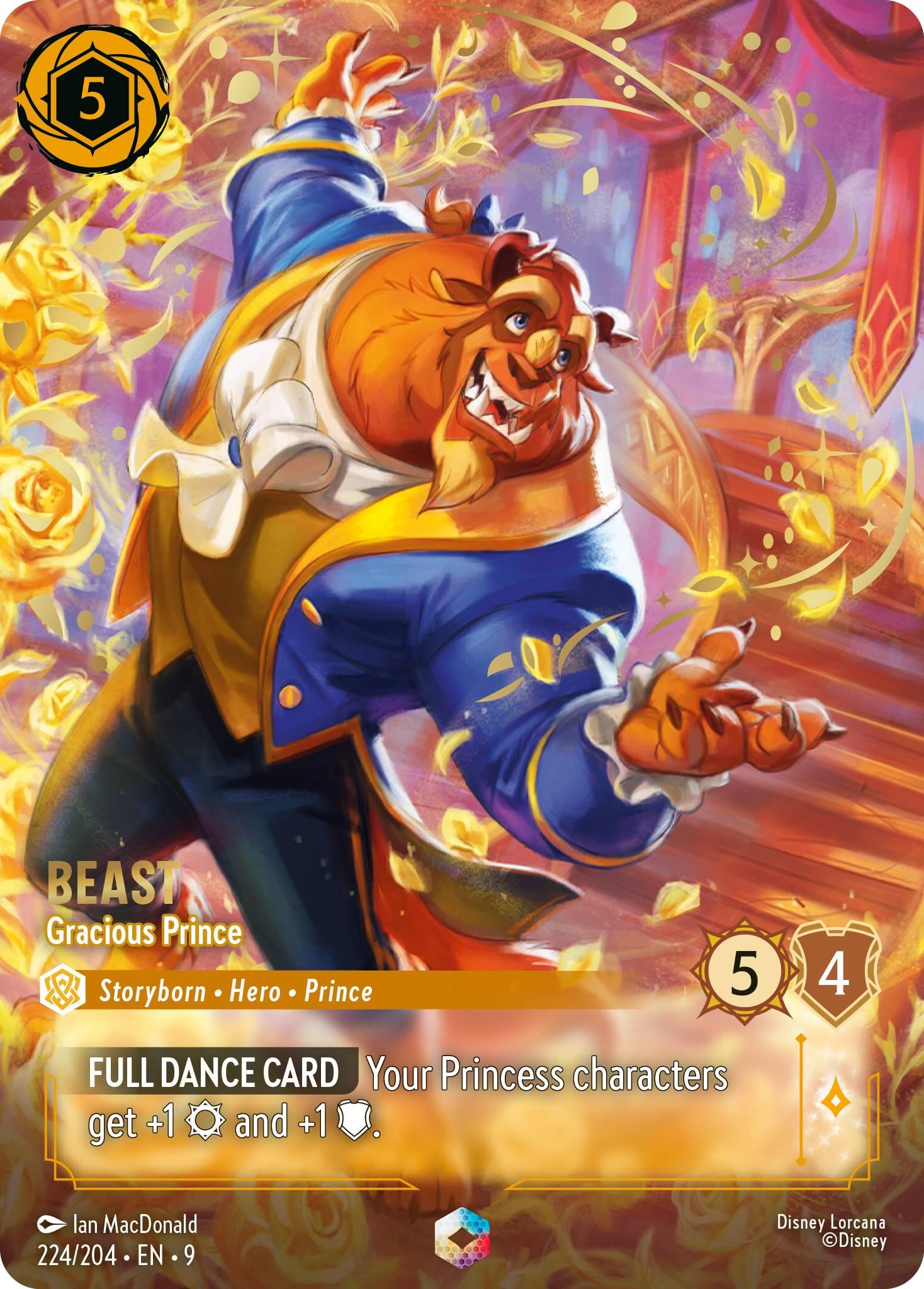Beast - Gracious Prince (Enchanted) (224/204) [Fabled] | Good Games Morley