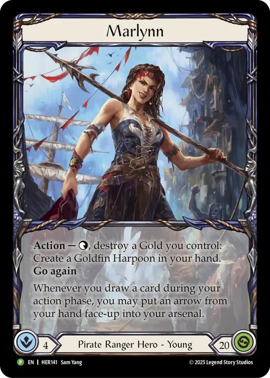 Marlynn [HER141] (Promo)  Rainbow Foil | Good Games Morley