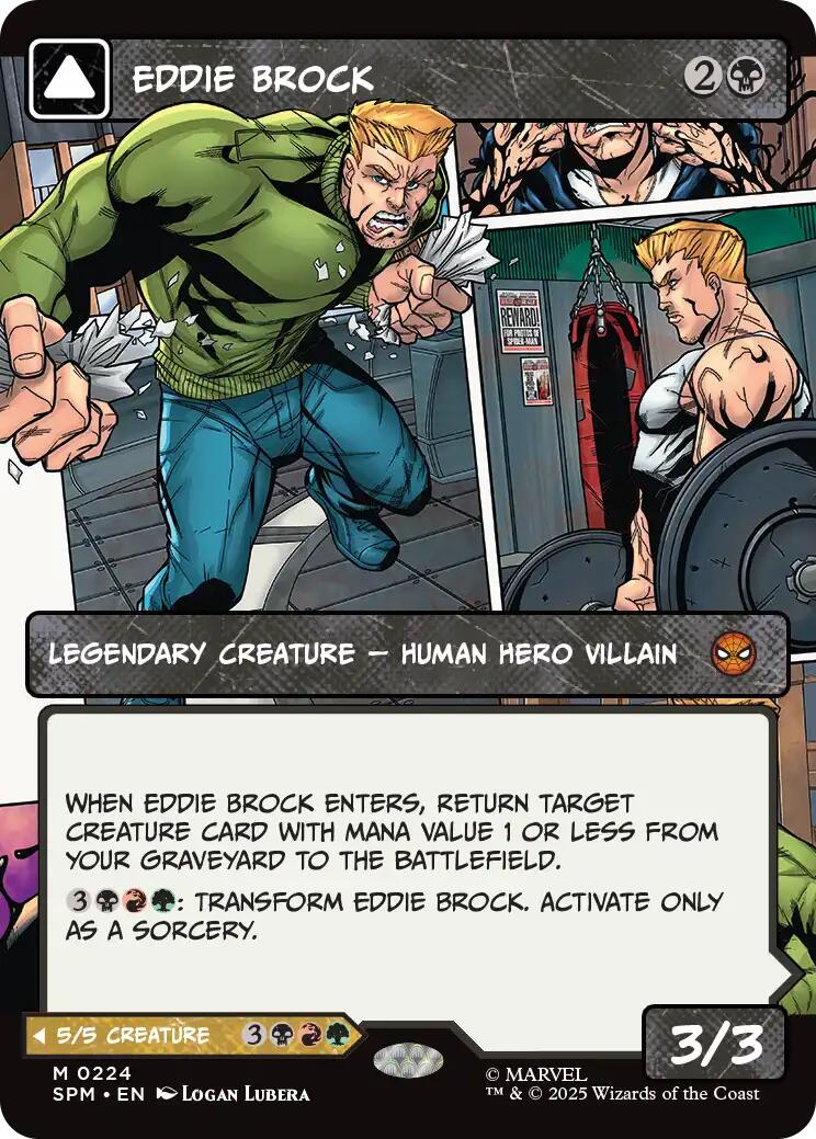 Eddie Brock (0224) (Borderless) [Marvel's Spider-Man] | Good Games Morley