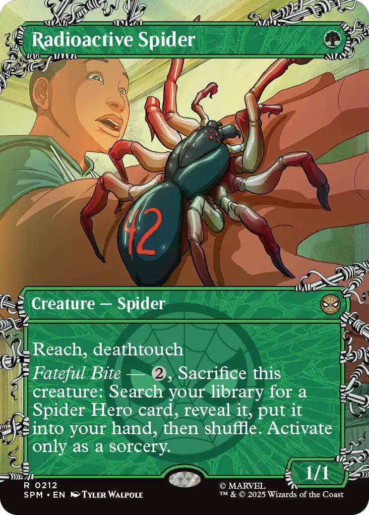 Radioactive Spider (Borderless) [Marvel's Spider-Man] | Good Games Morley