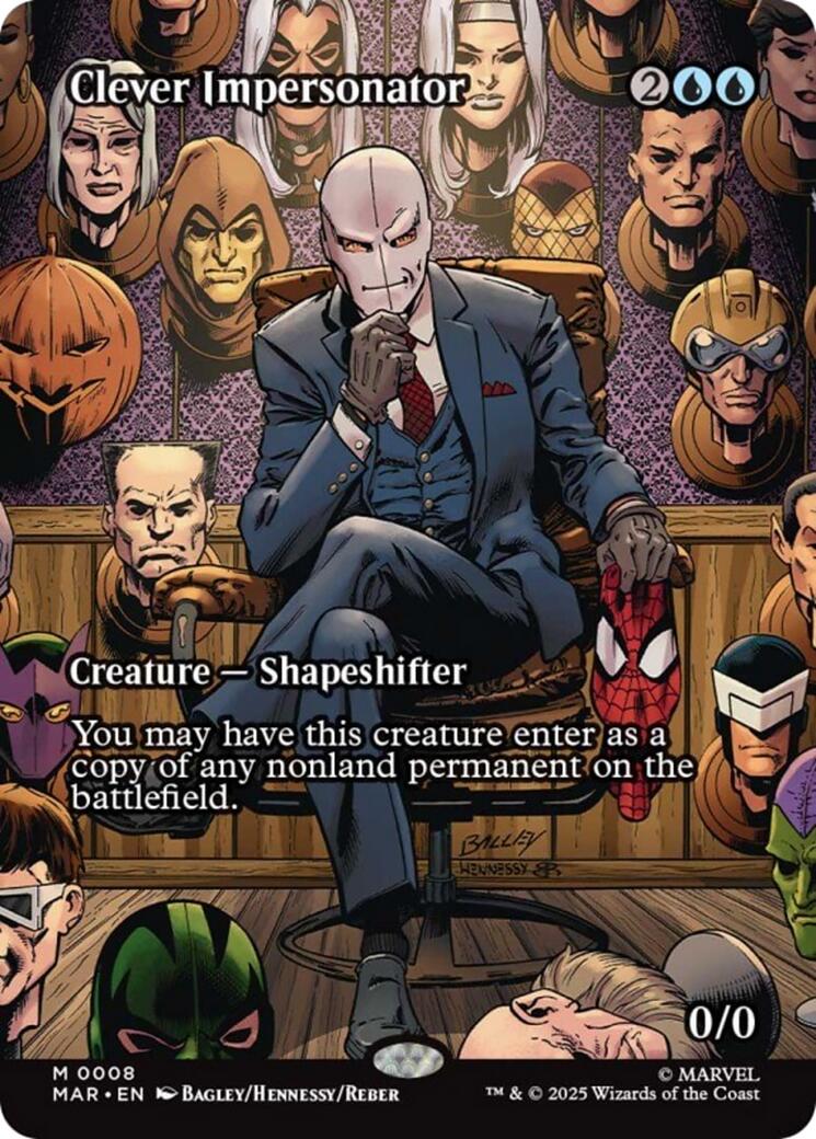 Clever Impersonator (Borderless) [Marvel's Spider-Man: Eternal-Legal] | Good Games Morley