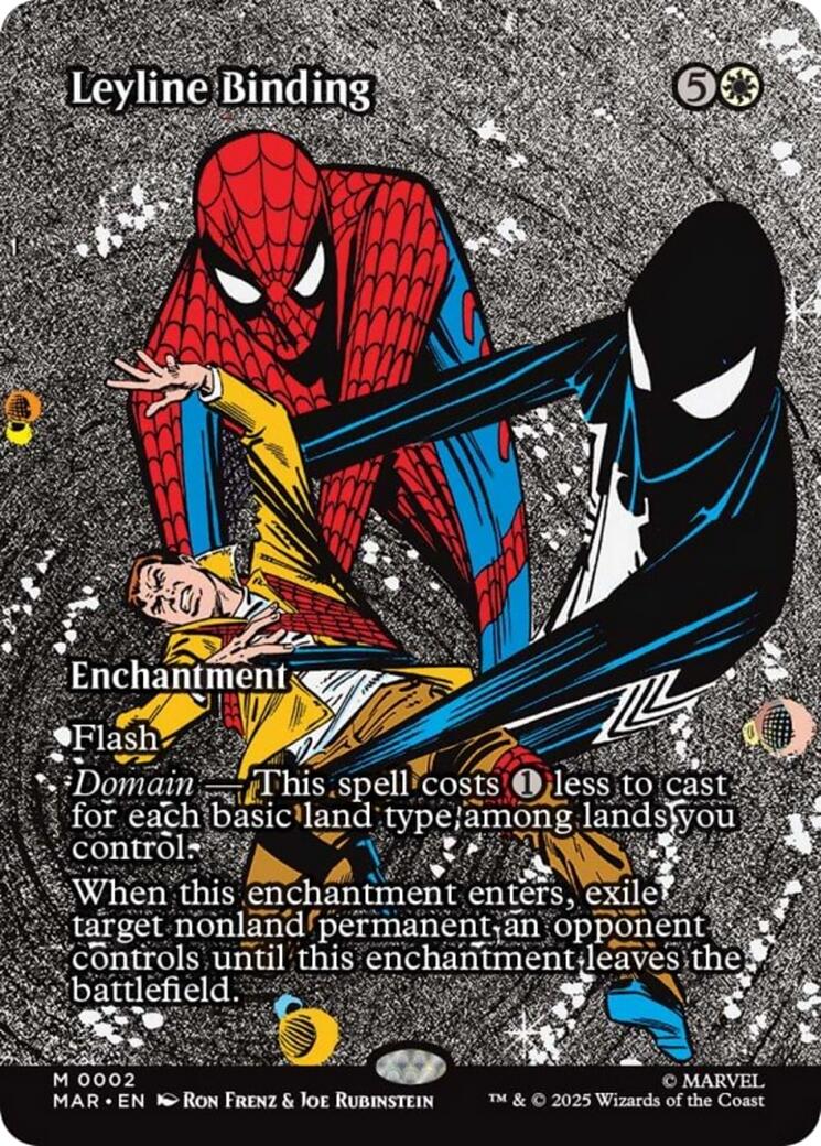 Leyline Binding (Borderless) [Marvel's Spider-Man: Eternal-Legal] | Good Games Morley