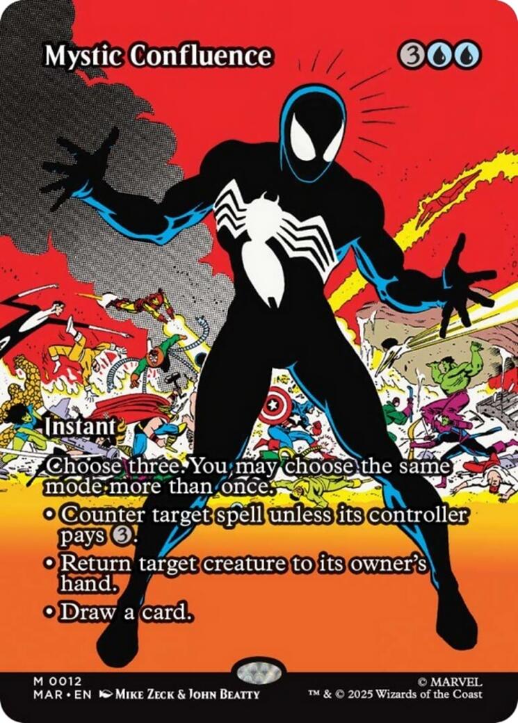 Mystic Confluence (Borderless) [Marvel's Spider-Man: Eternal-Legal] | Good Games Morley