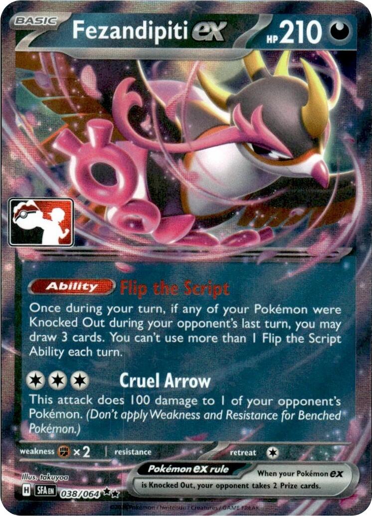 Fezandipiti ex (038/064) [Prize Pack Series Seven] | Good Games Morley