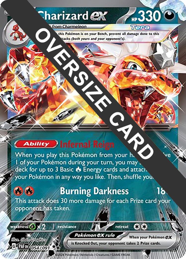 Charizard ex (054/091) (Jumbo Card) [Miscellaneous Cards] | Good Games Morley