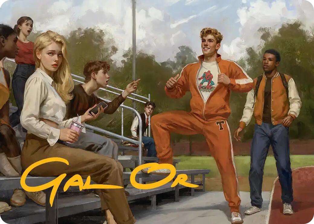 Flash Thompson, Spider-Fan Art Card (Gold-Stamped Signature) [Marvel's Spider-Man Art Series] | Good Games Morley