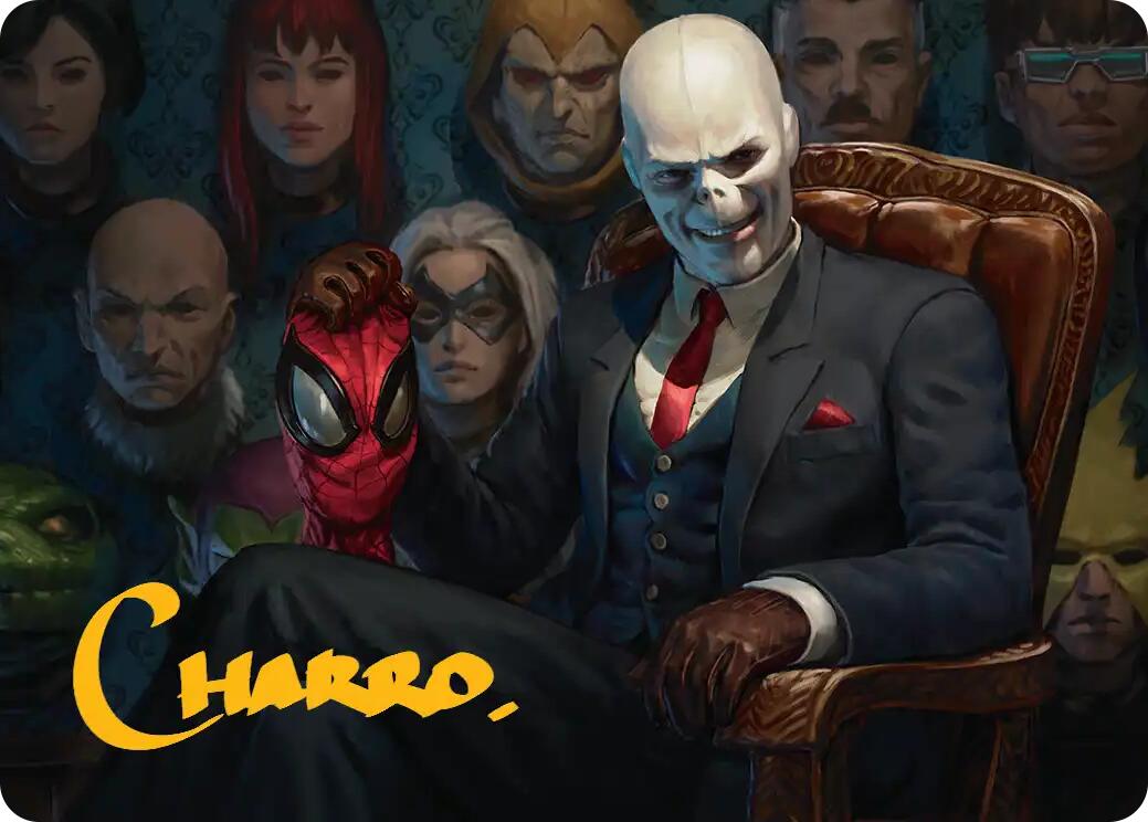 Chameleon, Master of Disguise Art Card (Gold-Stamped Signature) [Marvel's Spider-Man Art Series] | Good Games Morley
